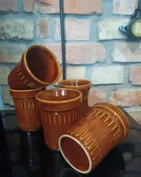 Pruszków kubek porcelit z okresu PRL Nowy — ujęcie 4