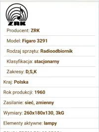 radio Figaro 3291, ZRK, stare radio — ujęcie 3