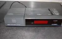 Radiobudzik z lampą COSMEL typ CR-371 - lata 80-te - SPRAWNY — ujęcie 3