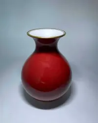 Ręcznie malowany porcelanowy wazon vintage Furstenberg — ujęcie 3