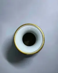 Ręcznie malowany porcelanowy wazon vintage Furstenberg — ujęcie 4