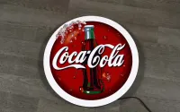 Reklama LED Coca Cola, Neon Cocacoli, Baner, Lampa, Kaseton, Plafon — ujęcie 3