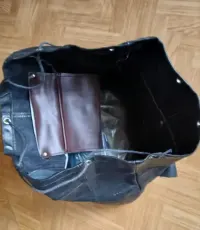 Rękodzieło  skórzany plecak  nowy   . — ujęcie 5