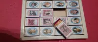 Retro Kolekcja Zapałek 16 szt. Klaser CCCP ZSRR PRL — ujęcie 3