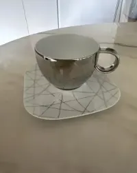 Rosenthal Studio-Line – 4 filiżanki ze spodkiem, porcelana, Made in Germany — ujęcie 2