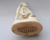 Rzeźba, figura Okimono, Chiny XIX wiek — ujęcie 5