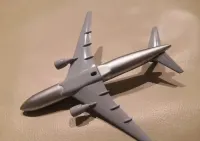 Samolot model samolotu metalowy ok 16 cm American — ujęcie 4