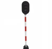 semafor sygnalizacja świetlna LED trzy światła wysokość 6,5 cm. — ujęcie 3