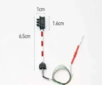 semafor sygnalizacja świetlna LED trzy światła wysokość 6,5 cm. — ujęcie 2