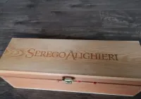 Sergo Alighieri oryginalna kolekcjonerska skrzynka drewniana na wino — ujęcie 4