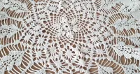 serweta szydełkowa kordonek serwetka hand made vintage — ujęcie 2