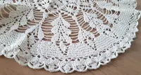 serweta szydełkowa kordonek serwetka hand made vintage — ujęcie 3
