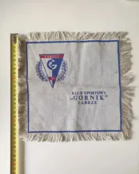Serwetka KS Górnik Zabrze PRL — ujęcie 3