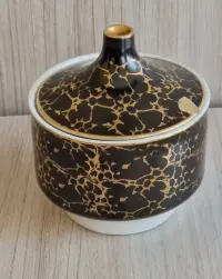 Serwis do kawy Wawel – 6 osób – porcelana PRL – komplet 15 elementów — ujęcie 4