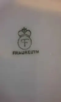 Serwis Fraureuth filiżanki, spodki, mlecznik — ujęcie 5