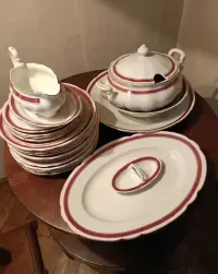 Serwis porcelanowy obiadowy Ćmielów PRL — ujęcie 4