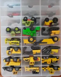 Siku Matchbox Majorette koparka ciągnik wózek widłowy — ujęcie 2