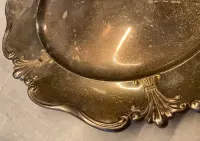 Silver plated sweden/ vintage, taca do serwowania — ujęcie 2