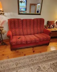 Sofa +fotel. Styl Ludwikowski — ujęcie 3