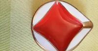 Sprzedam komplet 4-ch porcelanowych popielniczek-Karolina — ujęcie 3