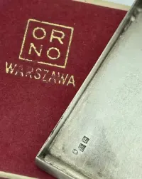 Srebrne pudełko otwierane ORNO Romuald Rochacki unikat — ujęcie 5