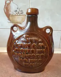 Stara  butelka  z  napisem,  22  cm — ujęcie 2