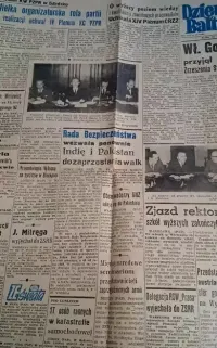 Stara gazeta z 65 — ujęcie 2