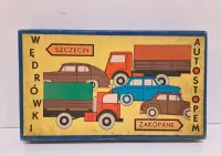 Stara GRA Wędrówki Autostopem PRL retro vintage kompletna 1975r — ujęcie 2