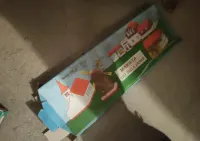 Stara kolejka zestaw z piwnicy tory mosty semafor domki TT PRL — ujęcie 5