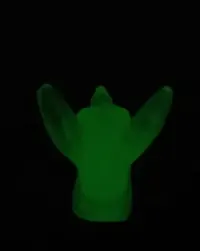 Stara, Kolekcjonerska, Świecąca w Ciemności FIGURKA ANUBISA, Wymiary: 12 x 10 x 6 cm, Bardzo Dobry Stan, WYPRZEDAŻ OKAZJA !! — ujęcie 3