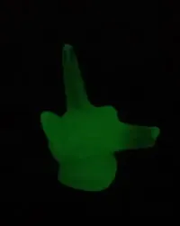 Stara, Kolekcjonerska, Świecąca w Ciemności FIGURKA ANUBISA, Wymiary: 12 x 10 x 6 cm, Bardzo Dobry Stan, WYPRZEDAŻ OKAZJA !! — ujęcie 4