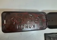 Stara skrzynka pojemnik powojenne zapraszam — ujęcie 4