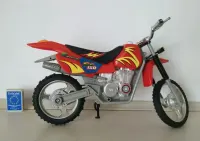 stara zabawka PRL duży motor terenowy cross 125 / 150 KTM Honda Yamaha — ujęcie 2