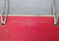 stara zabawka PRL Polska latająca bila stare zabawki czz retro gra PL — ujęcie 3