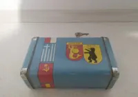 stara zabawka PRL skarbonka walizka CZZ retro kufer antyk zabytek — ujęcie 5