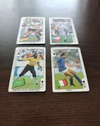 Stare karty do gry z piłkarzami Football bubble gum z lat 90 - wymiana — ujęcie 3