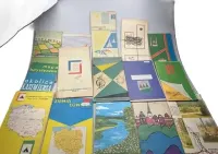 Stare mapy plany PRL miasta regiony 15 szt — ujęcie 4