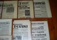 Stare, POLSKIE KOLEKCJONERSKIE GAZETY, Lata 1939-48, Różne, Zestaw 20 Sztuk, Bardzo Dobre Stany WYPRZEDAŻ OKAZJA !! — ujęcie 3