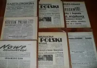 Stare, POLSKIE KOLEKCJONERSKIE GAZETY, Lata 1939-48, Różne, Zestaw 20 Sztuk, Bardzo Dobre Stany WYPRZEDAŻ OKAZJA !! — ujęcie 4