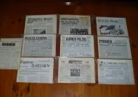 Stare, POLSKIE KOLEKCJONERSKIE GAZETY, Lata 1939-48, Różne, Zestaw 20 Sztuk, Bardzo Dobre Stany WYPRZEDAŻ OKAZJA !! — ujęcie 5