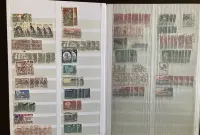 Stare znaczki pocztowe Dania - klaser — ujęcie 5
