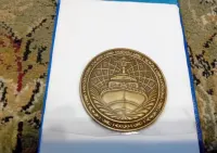 Stary, Kolekcjonerski MEDAL ZA ZASŁUGI DLA MARYNARKI WOJENNEJ, PRL, Bardzo Dobry Stan, Wyprzedaż, OKAZJA !! — ujęcie 3