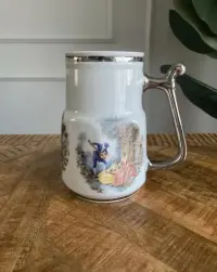 Stary kufel porcelanowy Vintage Walbrzych — ujęcie 2