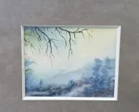 Stary obraz, akwarela — ujęcie 2