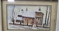 Stary obraz, akwarela — ujęcie 2