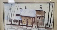 Stary obraz, akwarela — ujęcie 3