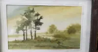Stary obraz, akwarela — ujęcie 3