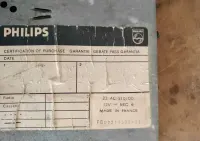 stary radiomagnetofon Philips — ujęcie 3