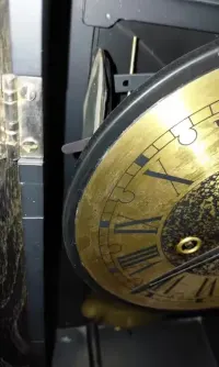 Stary zabytowy zegar Metron vintage PRL — ujęcie 5