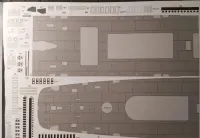 Stawiacz min ORP Gryf, Angraf  |  Model kartonowy — ujęcie 4